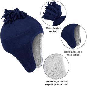 img 2 attached to 🧣 Warm & Cozy Winter Toddler Mittens Scarf - Essential Girls' Accessories