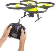 serenelife slrd40 rc drone with hd camera - capture sharper outdoor aerial videos & images - rtf uav quadcopter logo