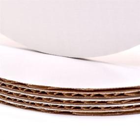 img 1 attached to 🎂 6-Inch Round Coated Cakeboard, Pack of 25