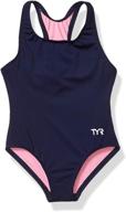 tyr girls solid maxfit x large логотип