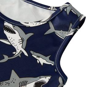 img 1 attached to 👗 Aquatic Printed Girls' Clothing Dresses by RAISEVERN - Perfect Dresses for Any Occasion