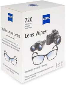 img 2 attached to 🧻 Zeiss Lens Wipes - Convenient 220-Count Pack for Spotless Optical Cleanliness