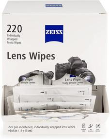 img 1 attached to 🧻 Zeiss Lens Wipes - Convenient 220-Count Pack for Spotless Optical Cleanliness