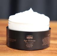 🌿 ultimate age defense face cream: 4 oz. aloe vera & goat milk natural facial moisturizer logo