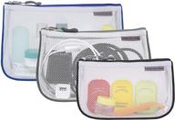 travelon set assorted piped pouches travel accessories logo