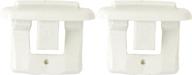 🔧 dishwasher end cap for upper rack rail (pack of 2) - new oem ge, kenmore, hotpoint логотип