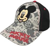 100% cotton disney mickey mouse baseball cap for little boys logo