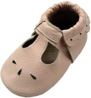 ievolve leather walker moccasins for toddlers boys' shoes and slippers logo