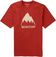 burton classic short sleeve medium sports & fitness logo