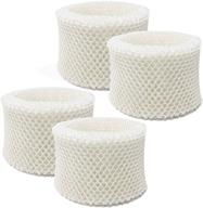 🌬️ lemige 4 pack humidifier filters for honeywell hc-888, hc-888n, filter c, compatible with hcm-890, hev-320, dcm-200, dh-890 логотип