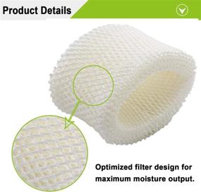 img 3 attached to 🌬️ Lemige 4 Pack Humidifier Filters for Honeywell HC-888, HC-888N, Filter C, Compatible with HCM-890, HEV-320, DCM-200, DH-890