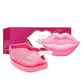img 4 attached to Huiteil 20PCS Cherry Sleeping Lip Mask: Ultimate Solution for Dry Lips, Repair Chapped Skin, Anti-Aging Moisturizer, Reduces Lip Lines - Lip Care Sheet