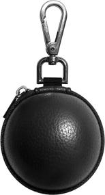 img 1 attached to 🎱 Ballsak Pro - Silver/Black - Cue Ball Case with Strong Strap for Attaching Pool Balls, Billiard Balls, and Training Balls to Your Cue Stick Bag