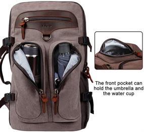 img 1 attached to G FAVOR Backpack Rucksack Convertible Approved Laptop Accessories and Bags, Cases & Sleeves