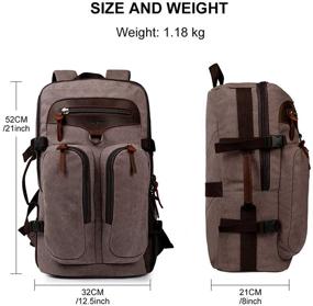img 3 attached to G FAVOR Backpack Rucksack Convertible Approved Laptop Accessories and Bags, Cases & Sleeves