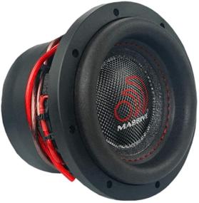 img 4 attached to Массивный автомобильный сабвуфер Massive Audio HIPPOXL64 6 дюймов - высокопроизводительный автомобильный сабвуфер для автомобилей, грузовиков, джипов