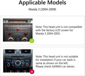 img 1 attached to 🚗 2021 Eonon Android10 Car Radio 9 Inch IPS Touchscreen Stereo for Mazda 3 2004-2009 – Carplay/Android Auto/Bluetooth/Fast Boot/DVR/OBDII Support | GA9451B