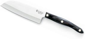 img 1 attached to 🔪 Cutco 1200816-Costco, Нож шеф-повара Santoku Cutco 7" с ножными: Премиум качество для всех ваших кулинарных потребностей