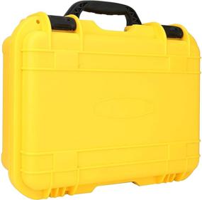 img 3 attached to 📸 Yellow Waterproof Case for DJI RSC 2 - Compact and Rugged Travel Storage Case for DJI RSC 2 Gimbal Handheld 3-Axis Stabilizer and Accessories