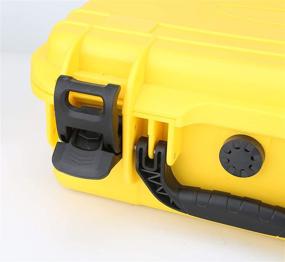 img 1 attached to 📸 Yellow Waterproof Case for DJI RSC 2 - Compact and Rugged Travel Storage Case for DJI RSC 2 Gimbal Handheld 3-Axis Stabilizer and Accessories