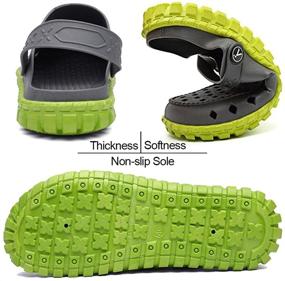 img 2 attached to 👟 High-Performance Beister Breathable Sandals Slippers: The Ultimate Anti Slip Men's Shoes, Mules & Clogs