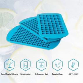 img 2 attached to EuChoiz Silicone Ice Cube Trays - 3pcs/Pack, 3 Different Sizes, Easy Release & Reusable, BPA-Free