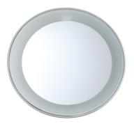 🔍 tweezerman illuminated mini mirror, 4.22-inch diameter logo