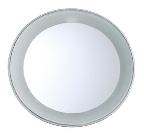 img 4 attached to 🔍 Tweezerman Illuminated Mini Mirror, 4.22-inch Diameter