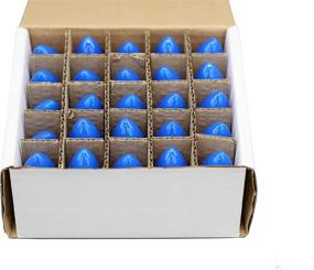 img 2 attached to 💡 Box of 25 C7 Steady Burning Opaque Blue Light Bulbs - 7 Watt - Candelabra Base - Ideal for Night Lights, Decorative Lights & Christmas Strings