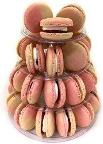 img 4 attached to 🍰 Candora Macaron Display Stand - 4-Storey