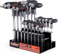 horusdy t-handle wrench set - 18 pieces, 1.5mm-10mm логотип