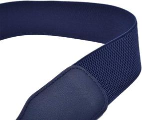 img 1 attached to Beltox Womens Elastic Stretch Stretch Women's Accessories and Belts
