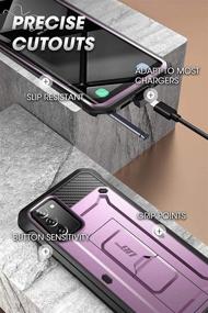 img 2 attached to Чехол SUPCASE Unicorn Beetle Pro Series для смартфона Samsung Galaxy Note 20 (2020 год выпуска) - аксессуары для мобильных телефонов.