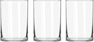 set of 3 clear glass cylinder vases - perfect for wedding decorations and formal dinners (6 inch) logo