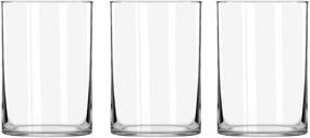 img 4 attached to Set of 3 Clear Glass Cylinder Vases - Perfect for Wedding Decorations and Formal Dinners (6 Inch)