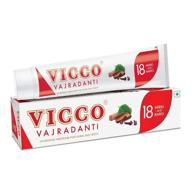 vicco vajradanti herbal toothpaste 200gm logo