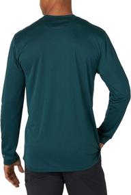 img 3 attached to 🌞 ATG by Wrangler Men's Long Sleeve Performance Sun Shirt: Ultimate Sun Protection