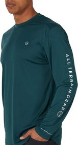 img 2 attached to 🌞 ATG by Wrangler Men's Long Sleeve Performance Sun Shirt: Ultimate Sun Protection