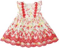 👗 delightful sharequeen sleeveless children embroidery dresses: perfect girls' clothing in dresses logo