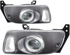 img 4 attached to 🚘 DNA Motoring FL-HC922-CH Fog Light Chrome for 92-95 Honda Civic 2/3DR: A Sleek and Functional Upgrade!