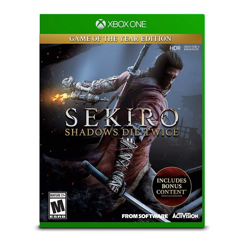 sekiro shadows die twice xbox one 로고