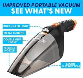 img 3 attached to 🚗 Powerful Portable Car Vacuum Cleaner: High-Powered Handheld Vacuum with LED Light -110W 12v Auto Accessories Kit for Detailing and Cleaning Car Interior - 16 Foot Cable