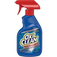 oxiclean max force stain remover, 12oz spray bottle (pack of 12) logo