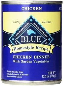 img 3 attached to 🐶 Blue Buffalo Homestyle Recipe Canned Dog Food Pack 12.5 oz x 12 cans - Lamb, Chicken, and Beef Dinner