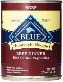 img 2 attached to 🐶 Blue Buffalo Homestyle Recipe Canned Dog Food Pack 12.5 oz x 12 cans - Lamb, Chicken, and Beef Dinner