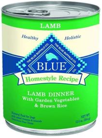 img 1 attached to 🐶 Blue Buffalo Homestyle Recipe Canned Dog Food Pack 12.5 oz x 12 cans - Lamb, Chicken, and Beef Dinner