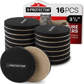 img 4 attached to Furniture Sliders Hardwood Floors X PROTECTOR