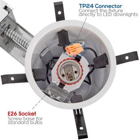 img 3 attached to 💡 UL Listed LUMINOSUM Recessed Connector for Remodeling