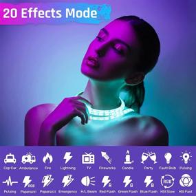 img 1 attached to 🌈 Lewinner RCL01 RGB Video Light: Enhance Your Tiktok and YouTube Vlog with 20 Scene Effects, 360°Full Color, Dimmable 2500-9000K LED Camera Light - Includes 3 Cold Shoe and Magnetic Attraction Design with Tripod