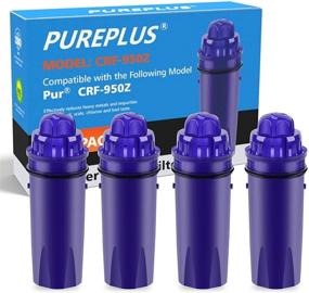 img 4 attached to 🌊 Crisp and Pure: PUREPLUS CRF 950Z Compatible Pitchers and Dispensers for Refreshing Hydration